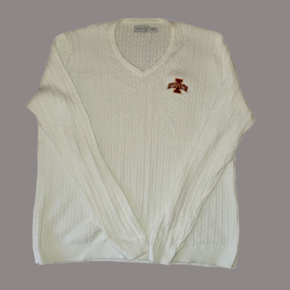 Ashworth Sweaters Ashworth V Neck Sweater Iowa State Logo Poshmark